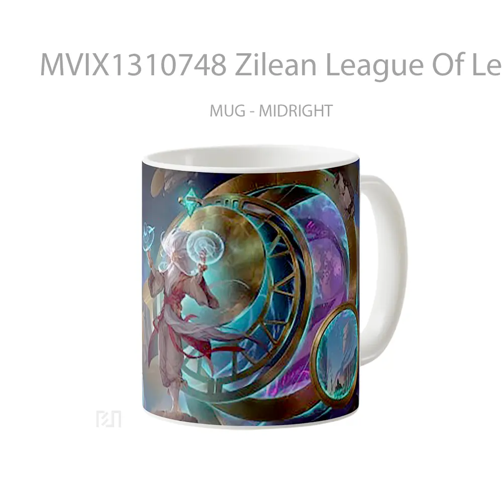 Mug Zilean League Of Legends Cangkir Gamer - All-side / Desain
