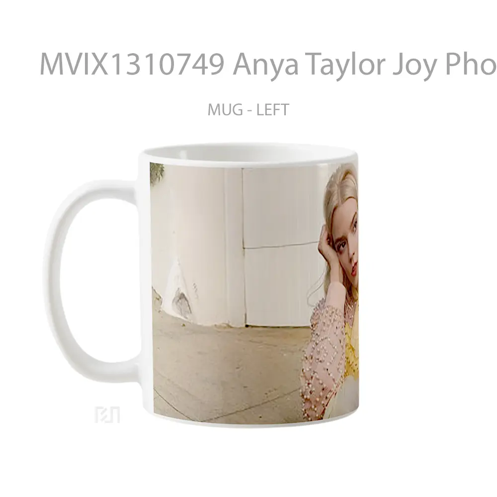 Mug Anya Taylor Joy Photoshoot 2021 Gelas Selebriti - All-side / Desain