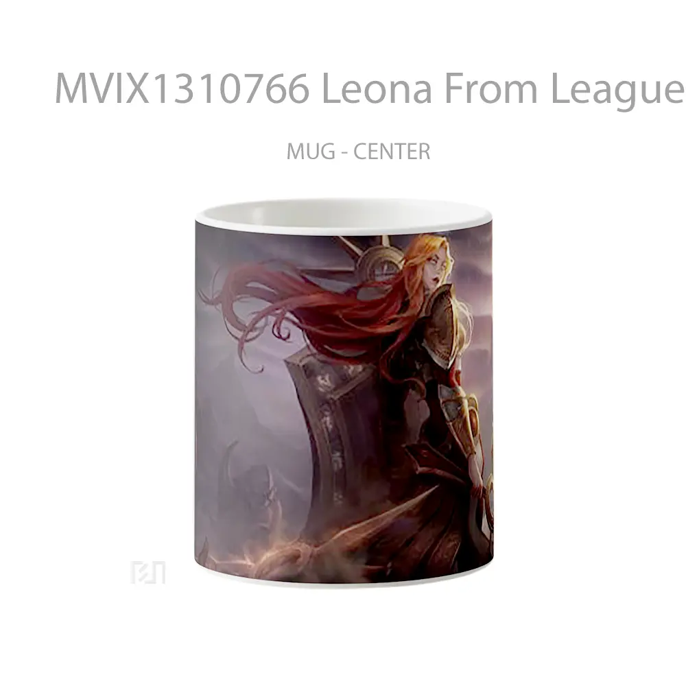 Mug Leona From League Of Legends Cangkir Gamer