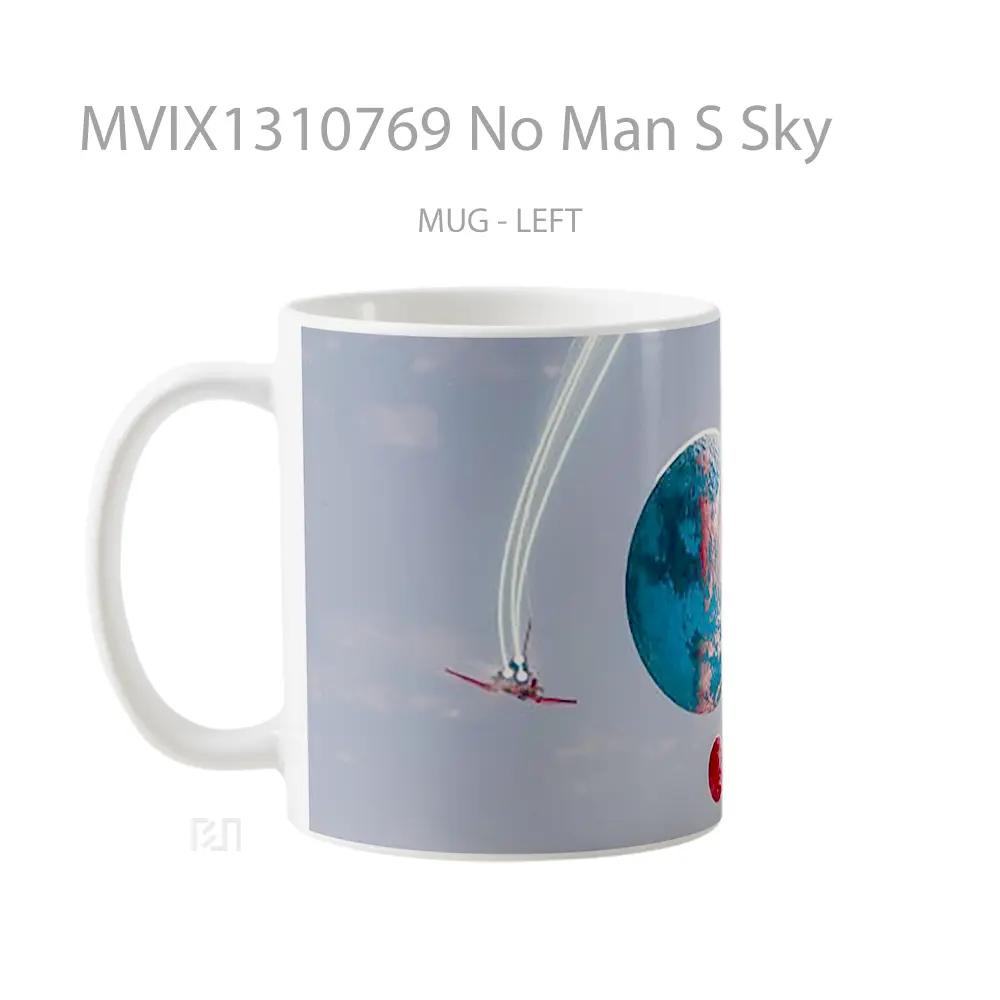 Mug No Man S Sky Gelas Pemandangan Alam - All-side / Desain