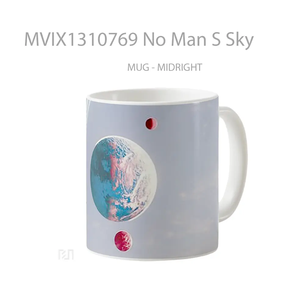 Mug No Man S Sky Gelas Pemandangan Alam - All-side / Desain