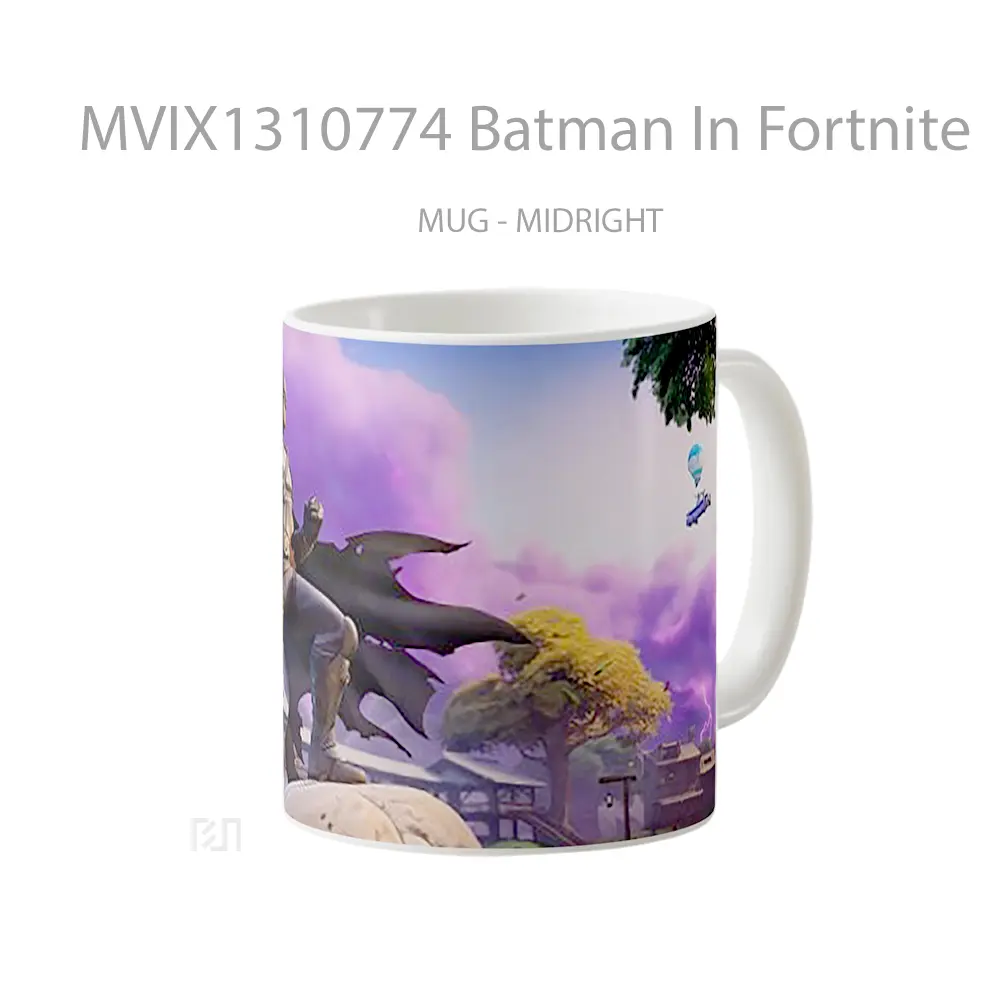Mug Batman In Fortnite Gelas Superhero - All-side / Desain