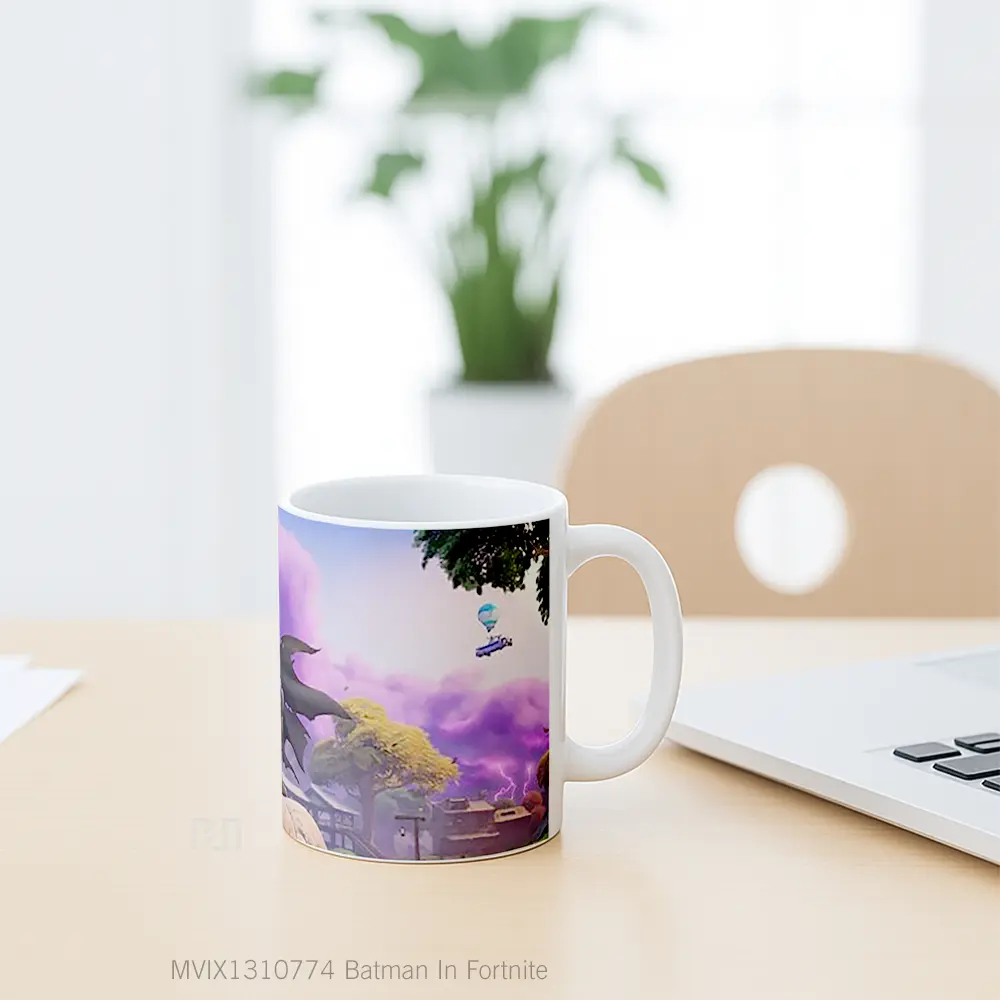 Mug Batman In Fortnite Gelas Superhero - All-side / Desain