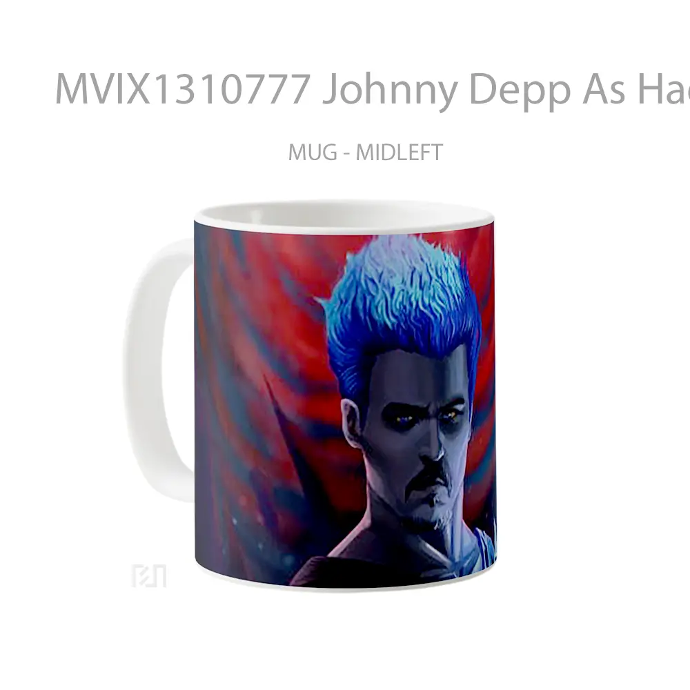 Mug Johnny Depp As Hades Gelas Selebriti - All-side / Desain
