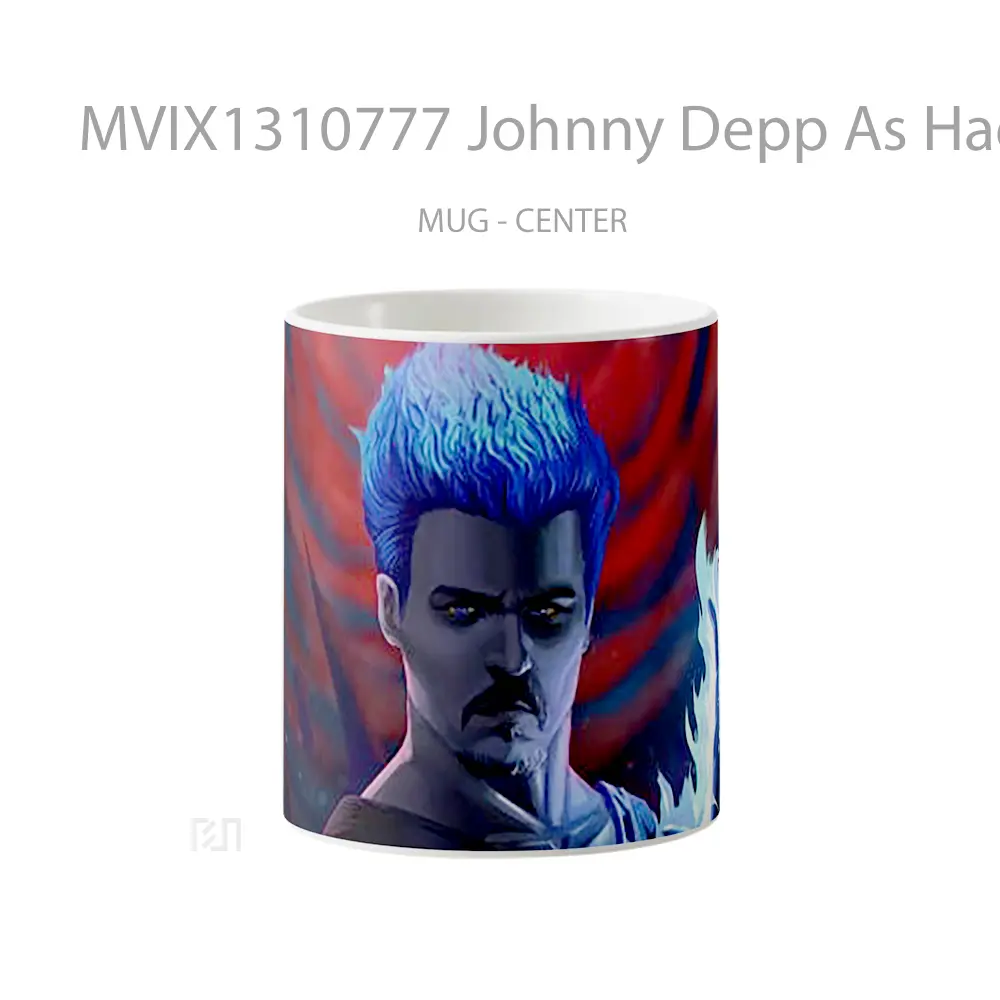 Mug Johnny Depp As Hades Gelas Selebriti