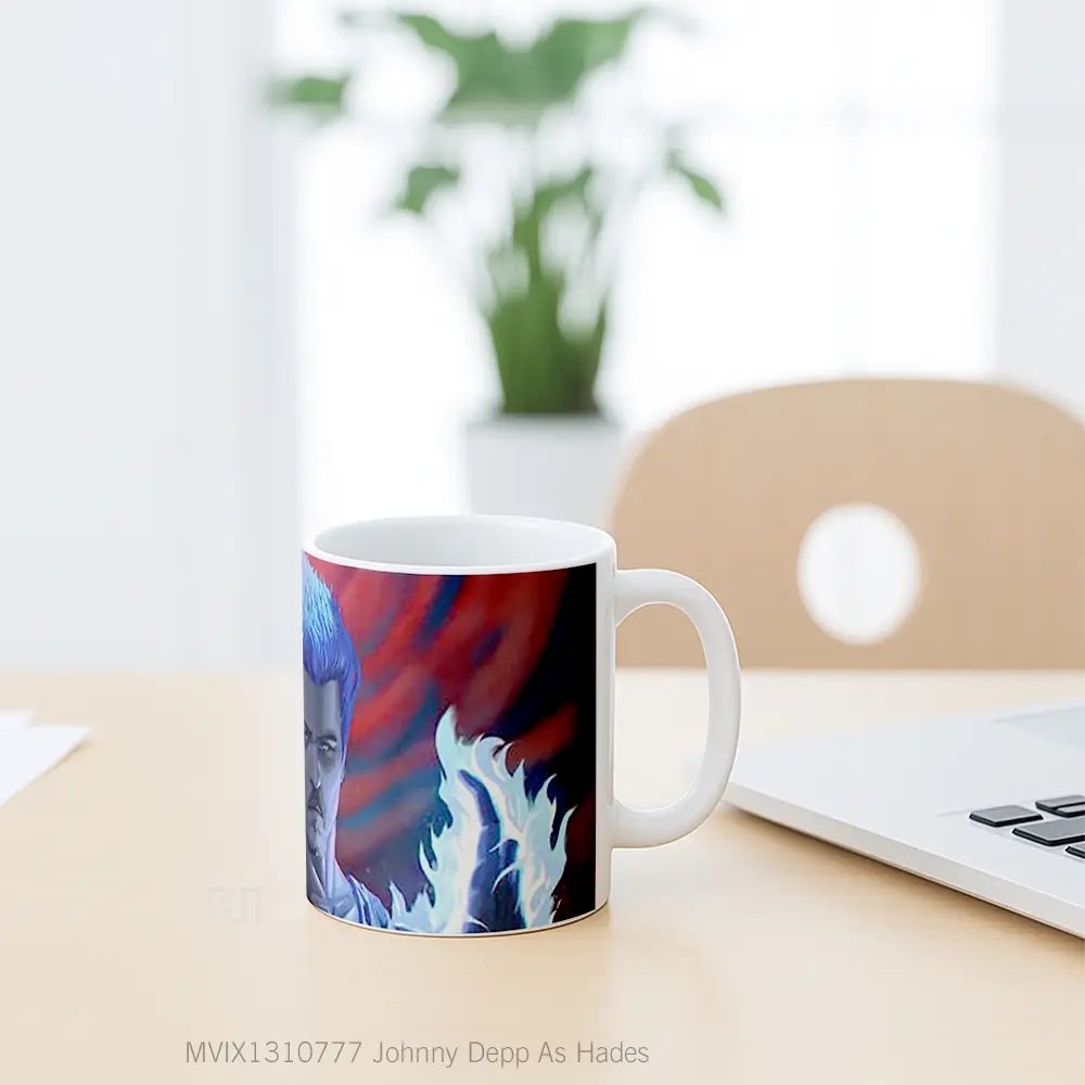 Mug Johnny Depp As Hades Gelas Selebriti - All-side / Desain