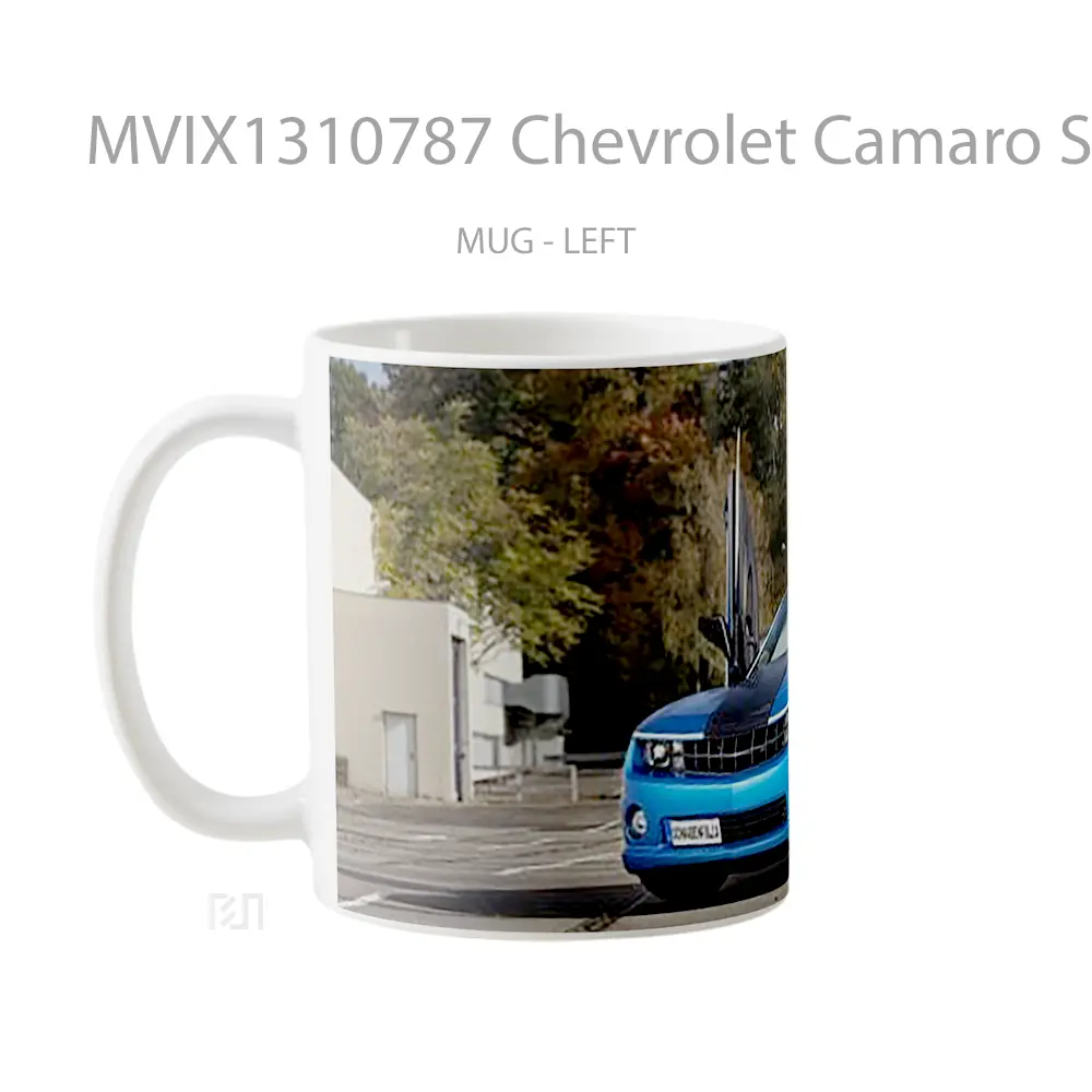 Mug Chevrolet Camaro Ss Cangkir Mobil - All-side / Desain