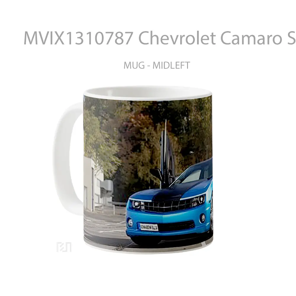 Mug Chevrolet Camaro Ss Cangkir Mobil - All-side / Desain