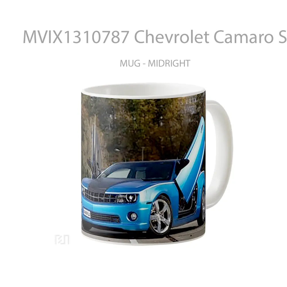 Mug Chevrolet Camaro Ss Cangkir Mobil - All-side / Desain