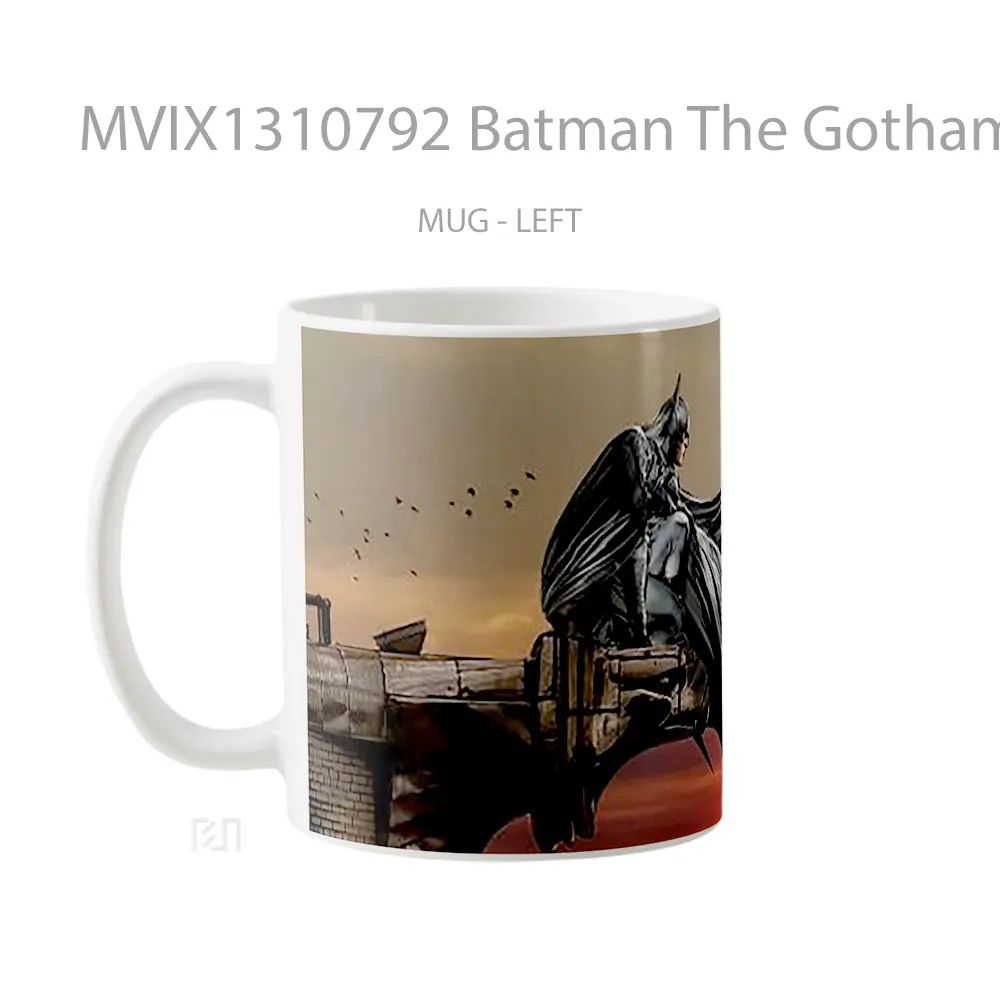 Mug Batman The Gotham Knight Gelas Superhero - All-side / Desain