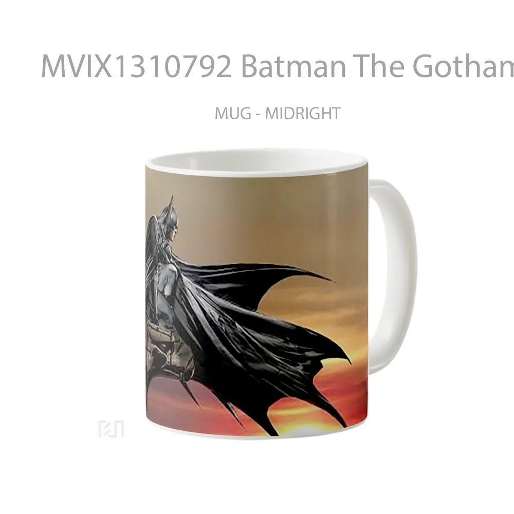 Mug Batman The Gotham Knight Gelas Superhero - All-side / Desain