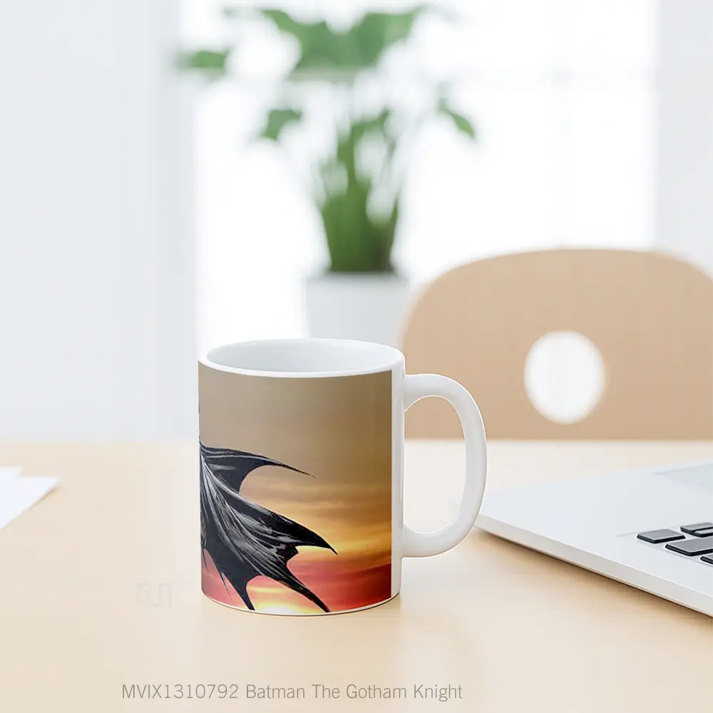 Mug Batman The Gotham Knight Gelas Superhero - All-side / Desain