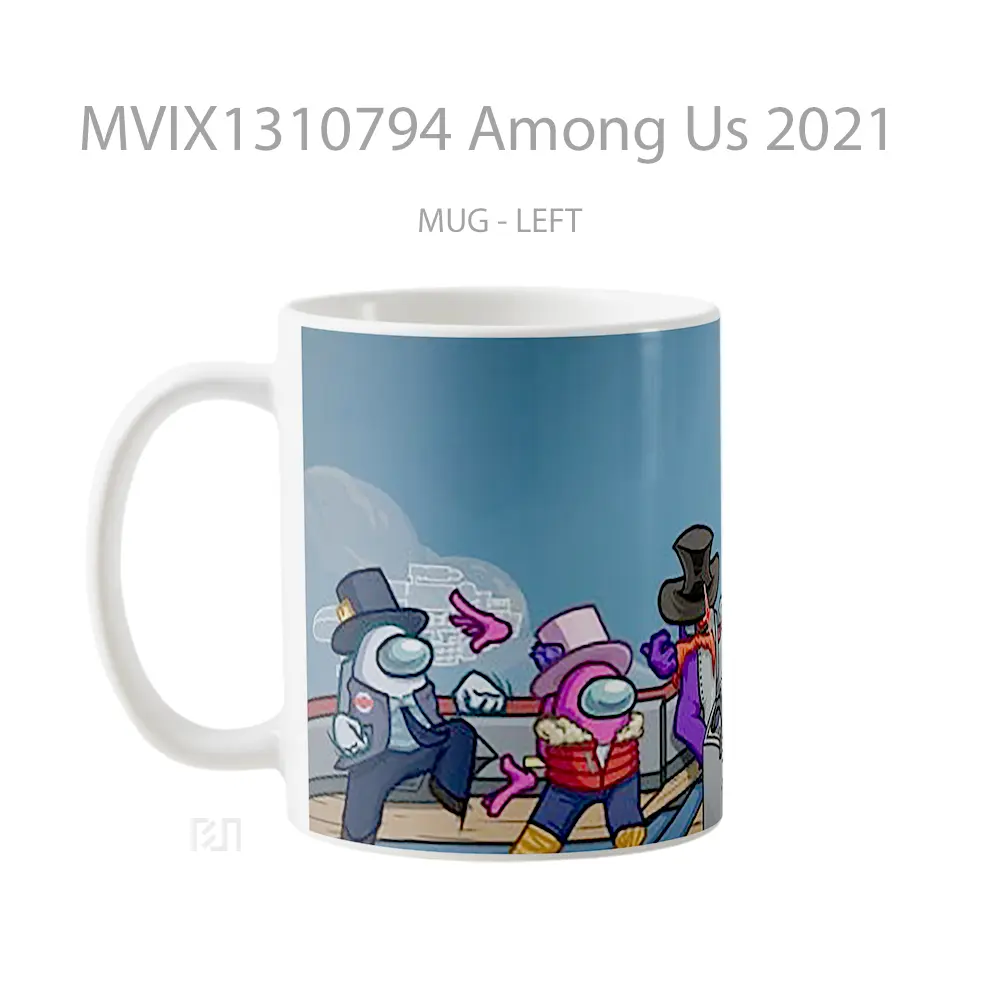 Mug Among Us 2021 Gelas Keramik Unik - All-side / Desain
