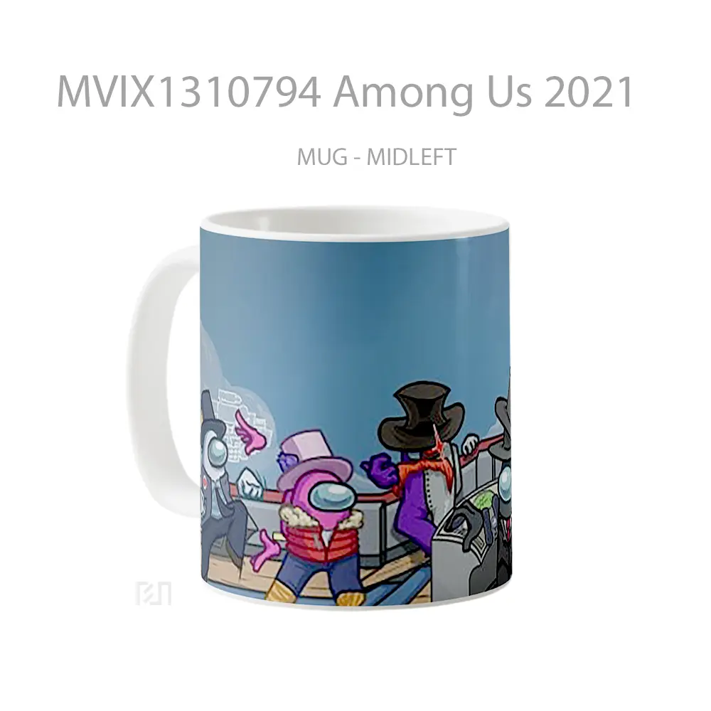 Mug Among Us 2021 Gelas Keramik Unik - All-side / Desain