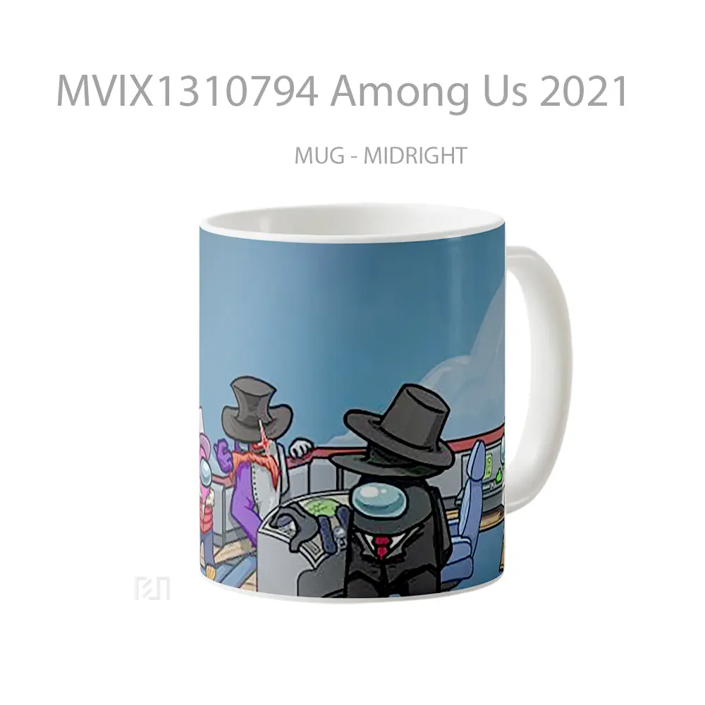 Mug Among Us 2021 Gelas Keramik Unik - All-side / Desain