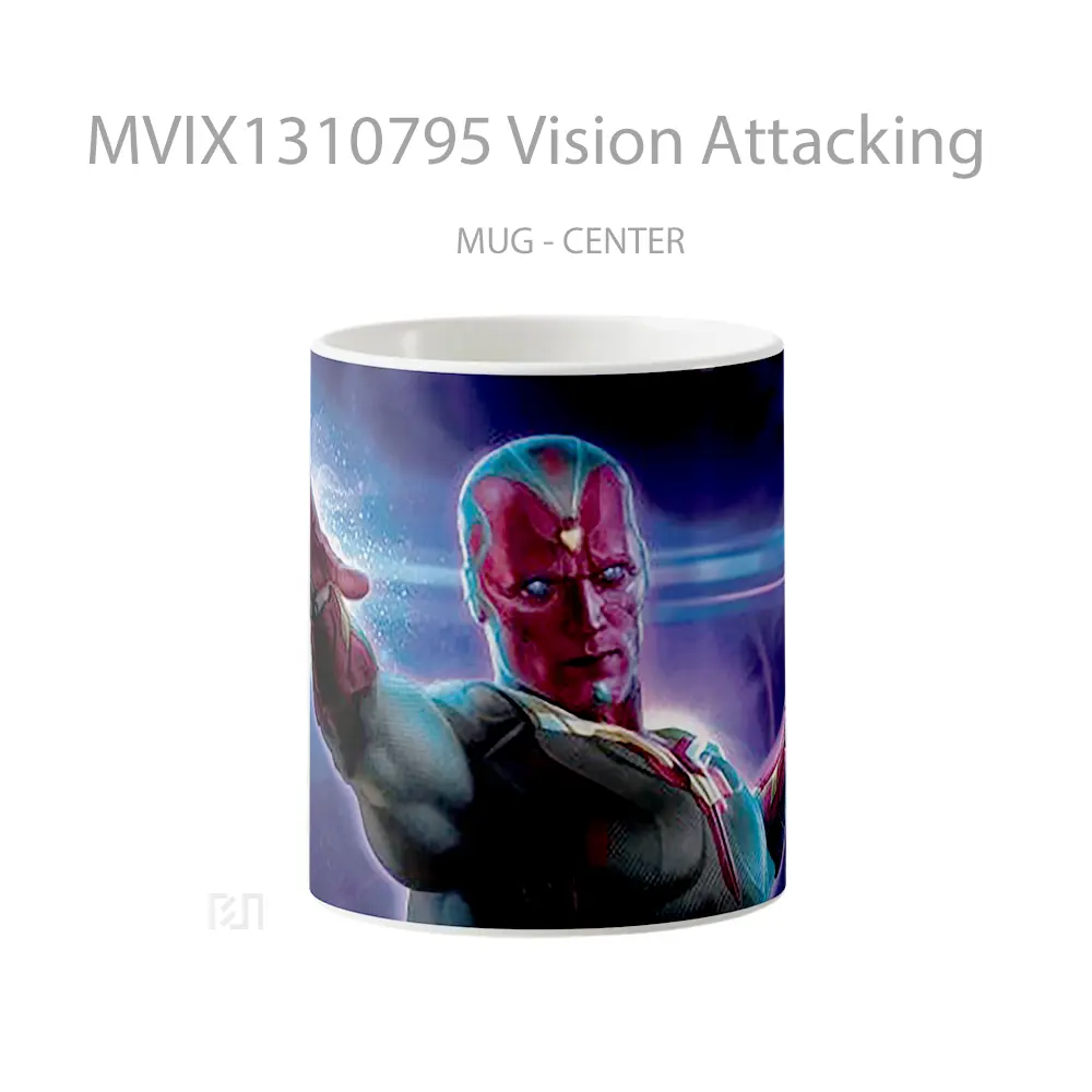 Mug Vision Attacking Gelas Superhero