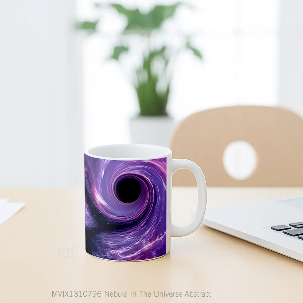 Mug Nebula In The Universe Abstract Gelas Seni Modern - All-side / Desain