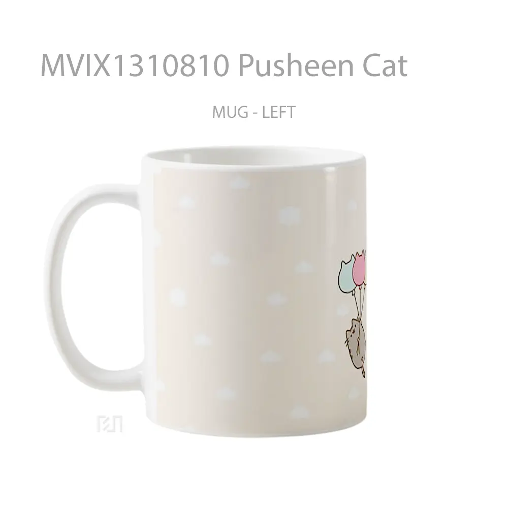 Mug Pusheen Cat Gelas Hewan Lucu - All-side / Desain