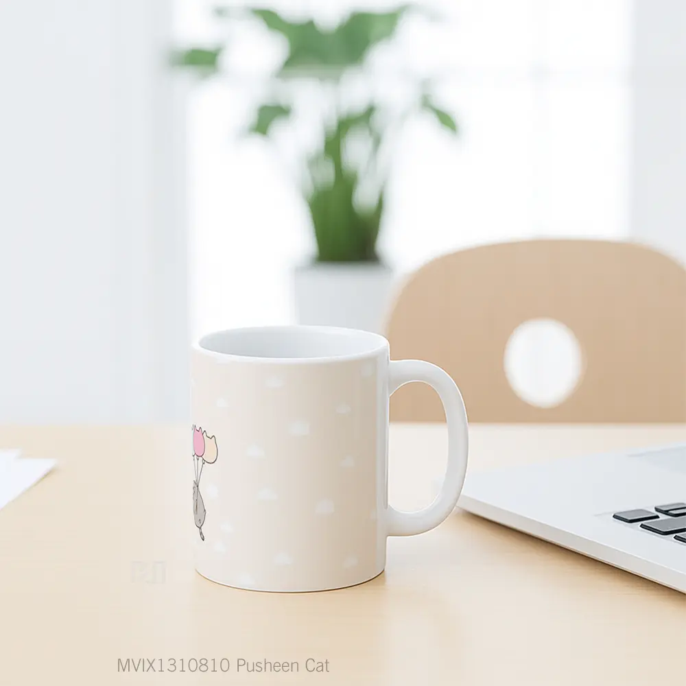 Mug Pusheen Cat Gelas Hewan Lucu - All-side / Desain