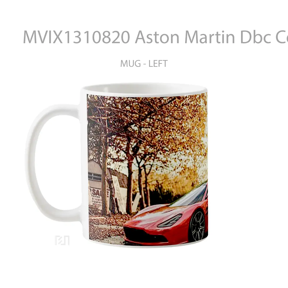 Mug Aston Martin Dbc Concept Cangkir Mobil - All-side / Desain