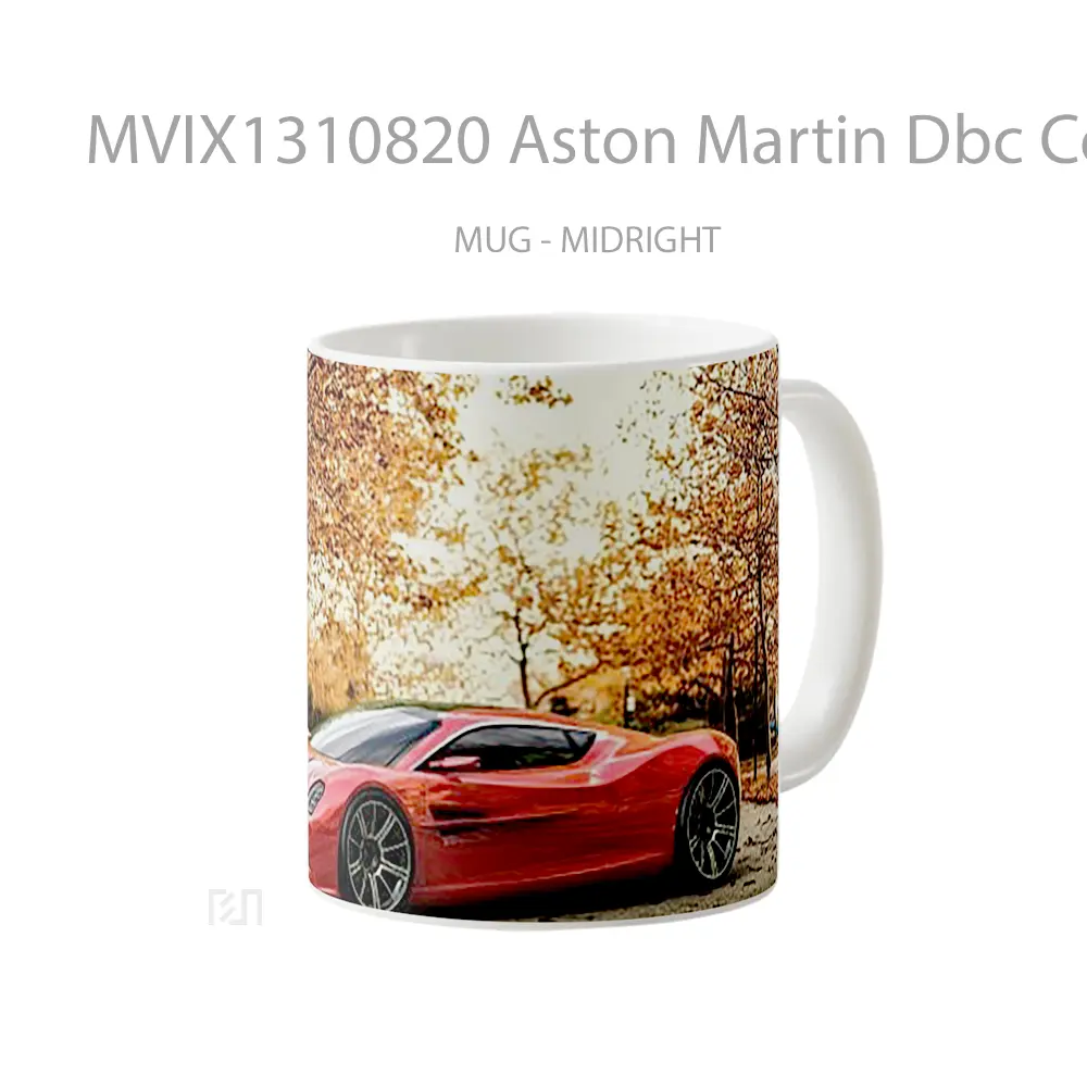 Mug Aston Martin Dbc Concept Cangkir Mobil - All-side / Desain