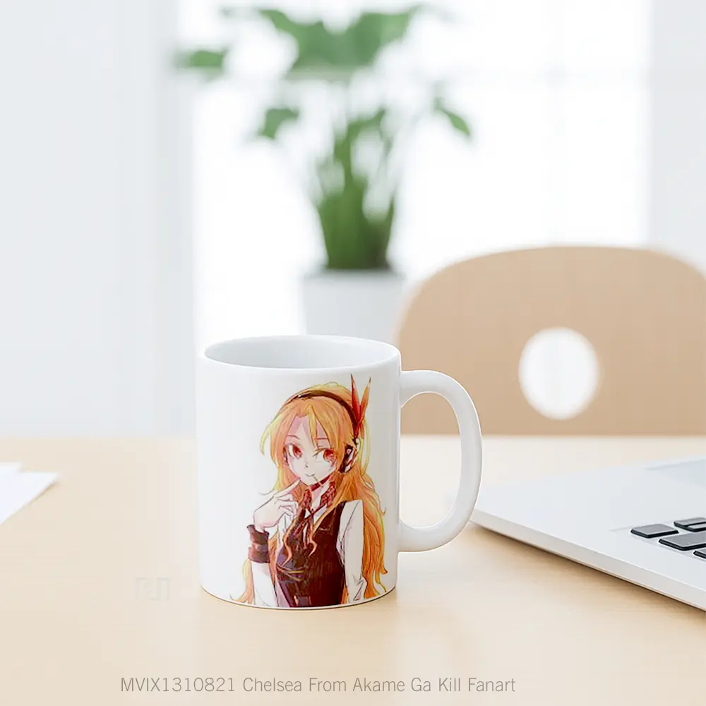 Mug Chelsea From Akame Ga Kill Fanart Gelas Keramik Unik - All-side / Desain