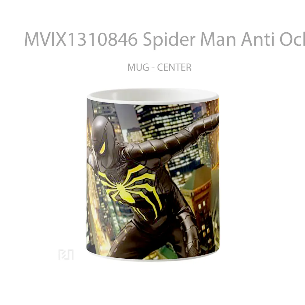 Mug Spider Man Anti Ock Suit Gelas Superhero