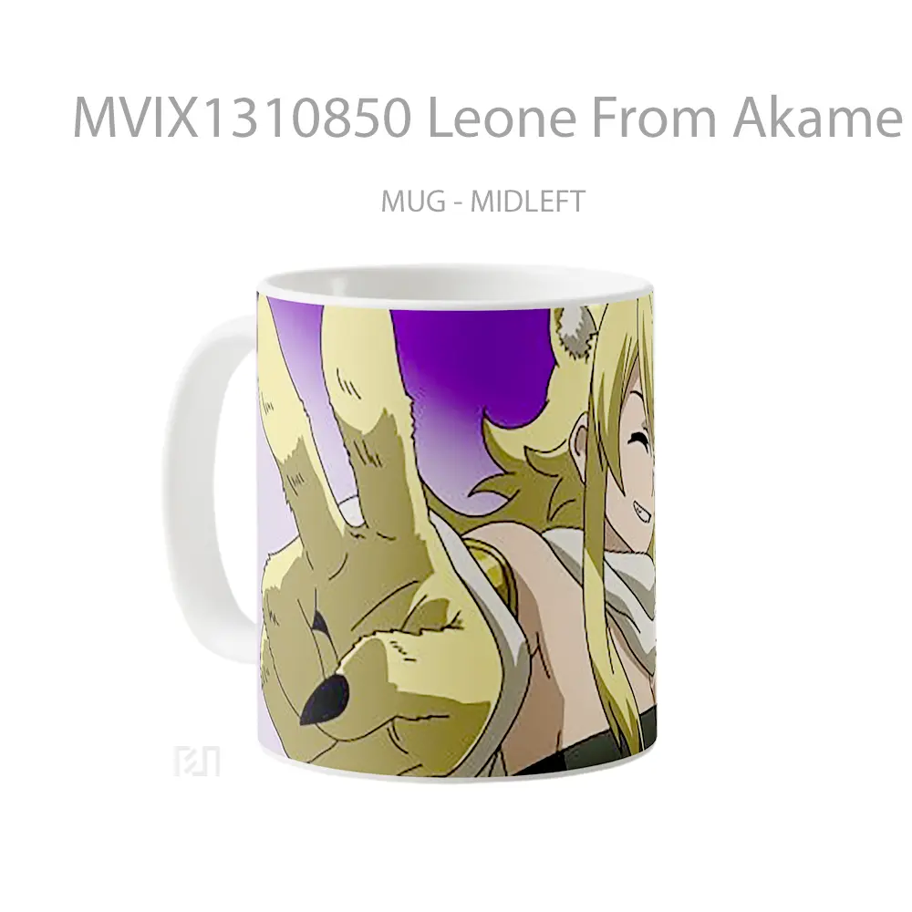 Mug Leone From Akame Ga Kill Gelas Keramik Unik - All-side / Desain