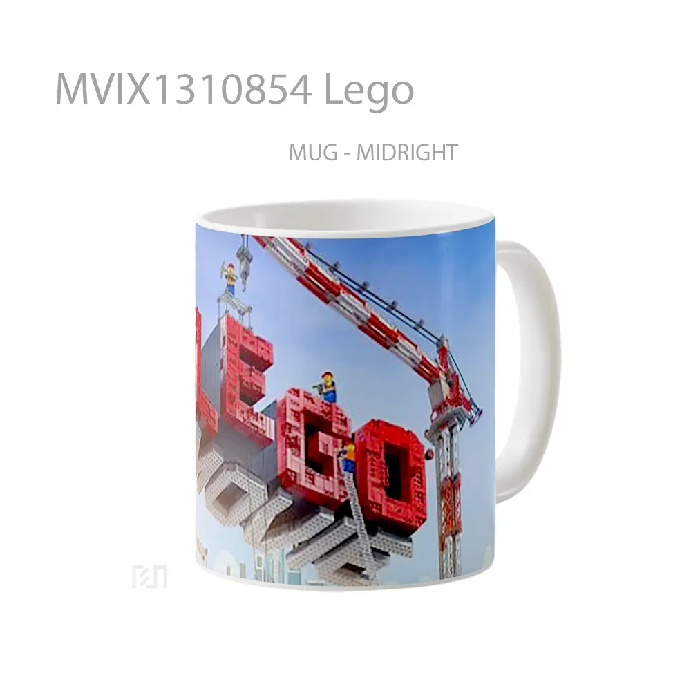 Mug Lego Gelas Keramik Unik - All-side / Desain
