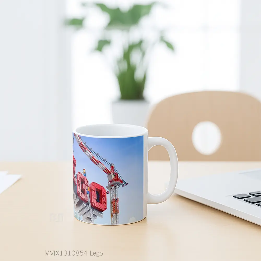 Mug Lego Gelas Keramik Unik - All-side / Desain