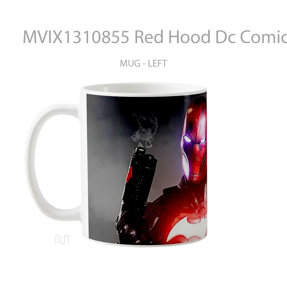 Mug Red Hood Dc Comic Gelas Superhero - All-side / Desain