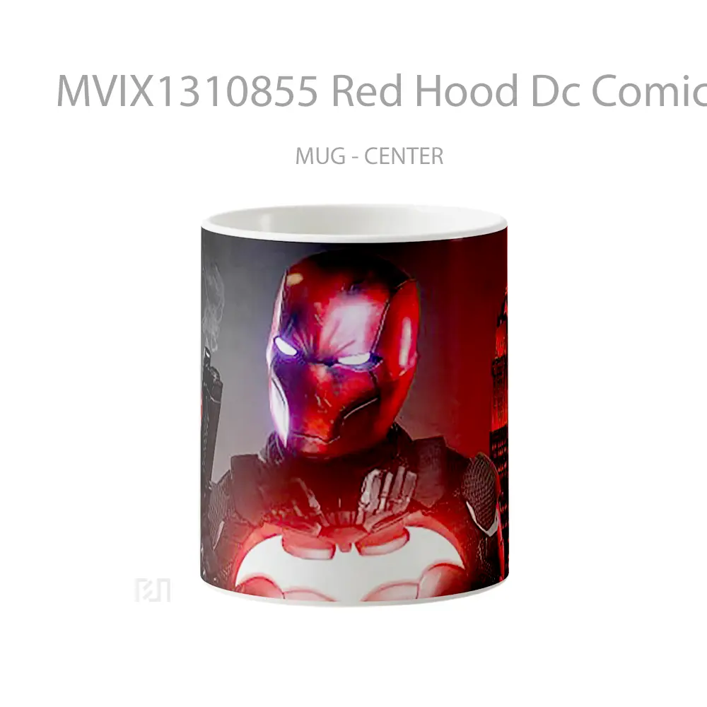 Mug Red Hood Dc Comic Gelas Superhero