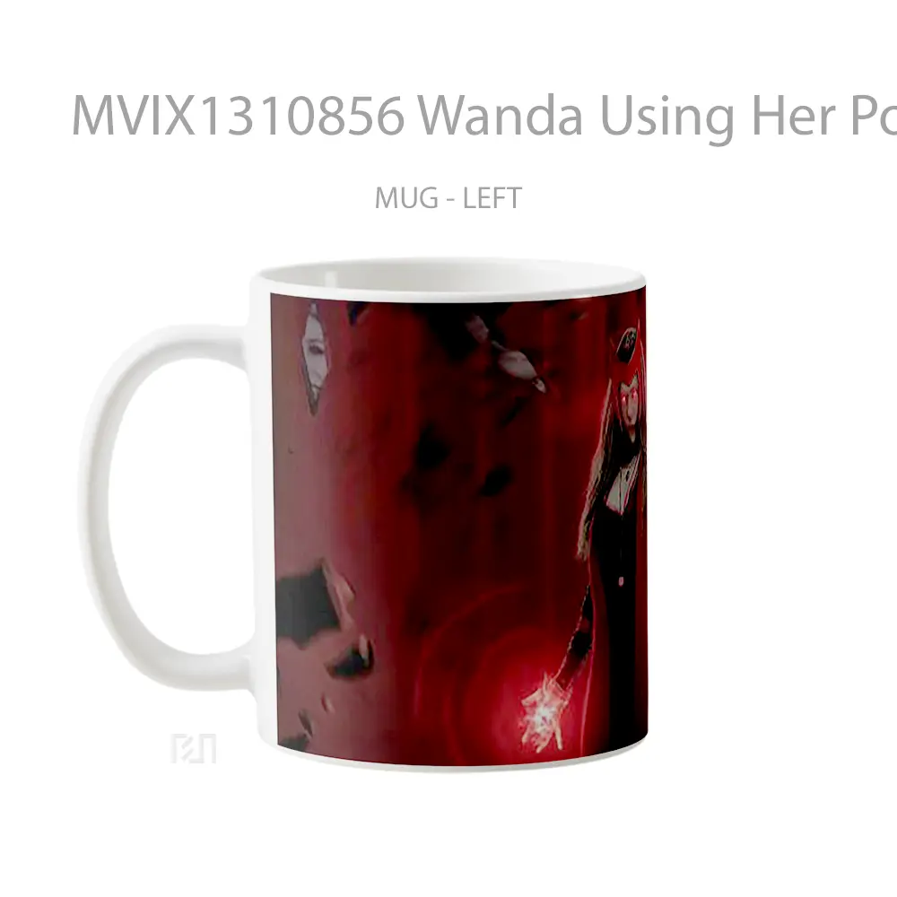 Mug Wanda Using Her Powers Gelas Keramik Unik - All-side / Desain