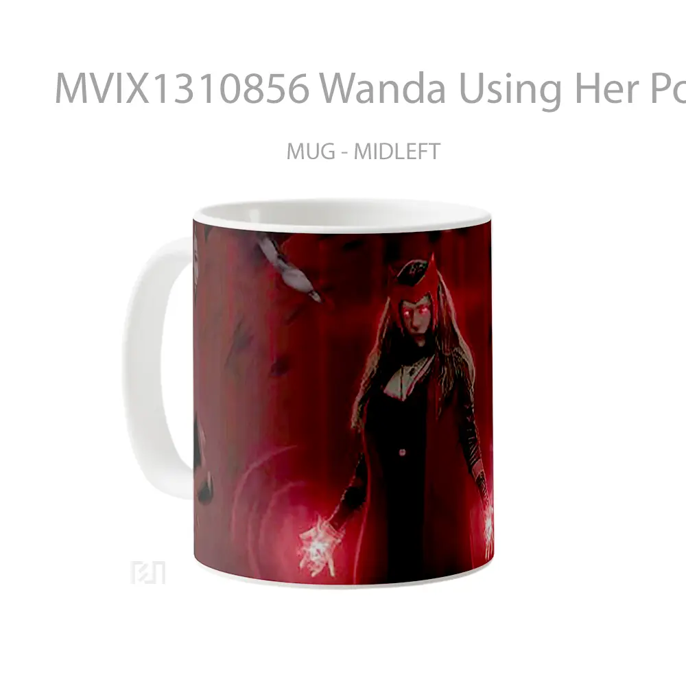 Mug Wanda Using Her Powers Gelas Keramik Unik - All-side / Desain