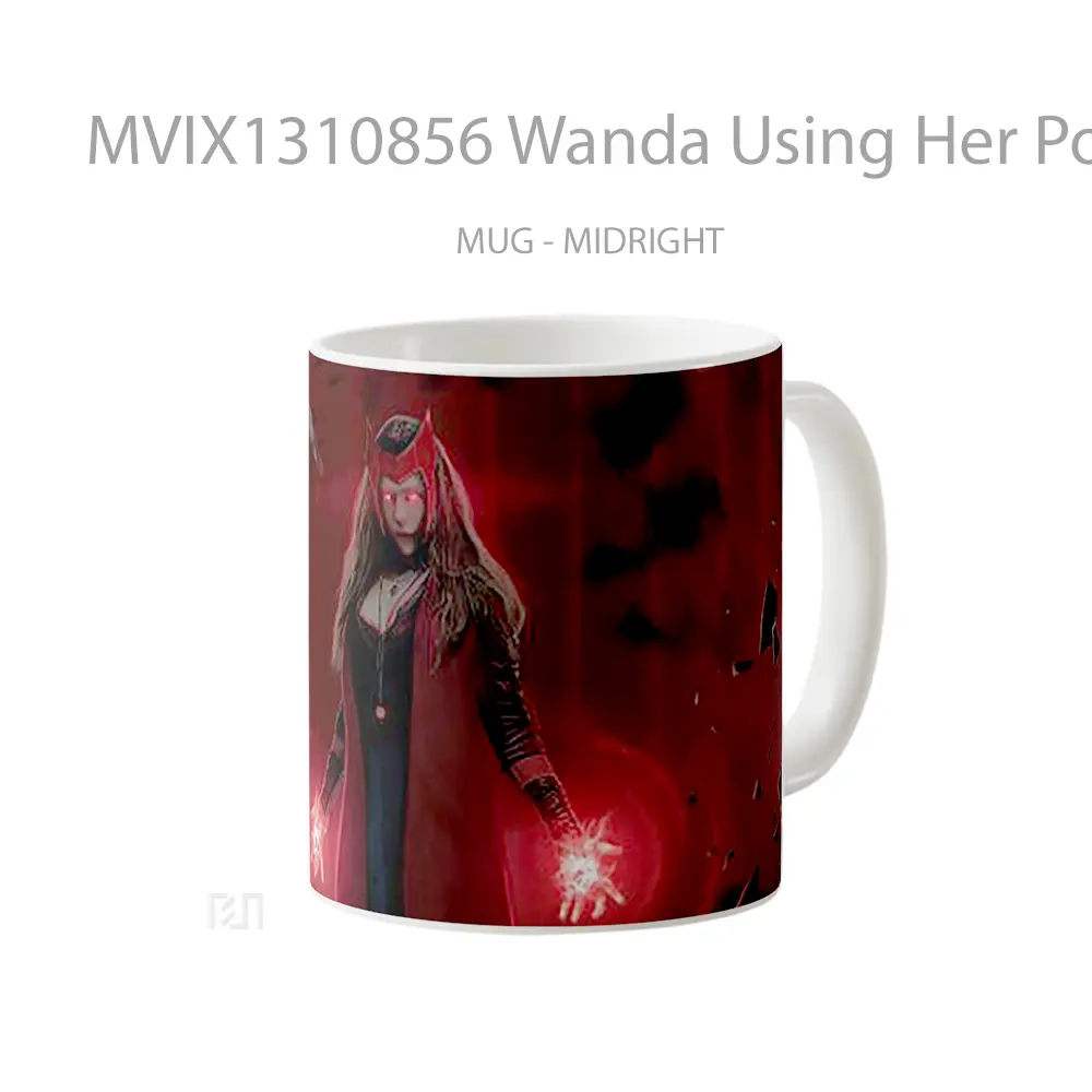 Mug Wanda Using Her Powers Gelas Keramik Unik - All-side / Desain