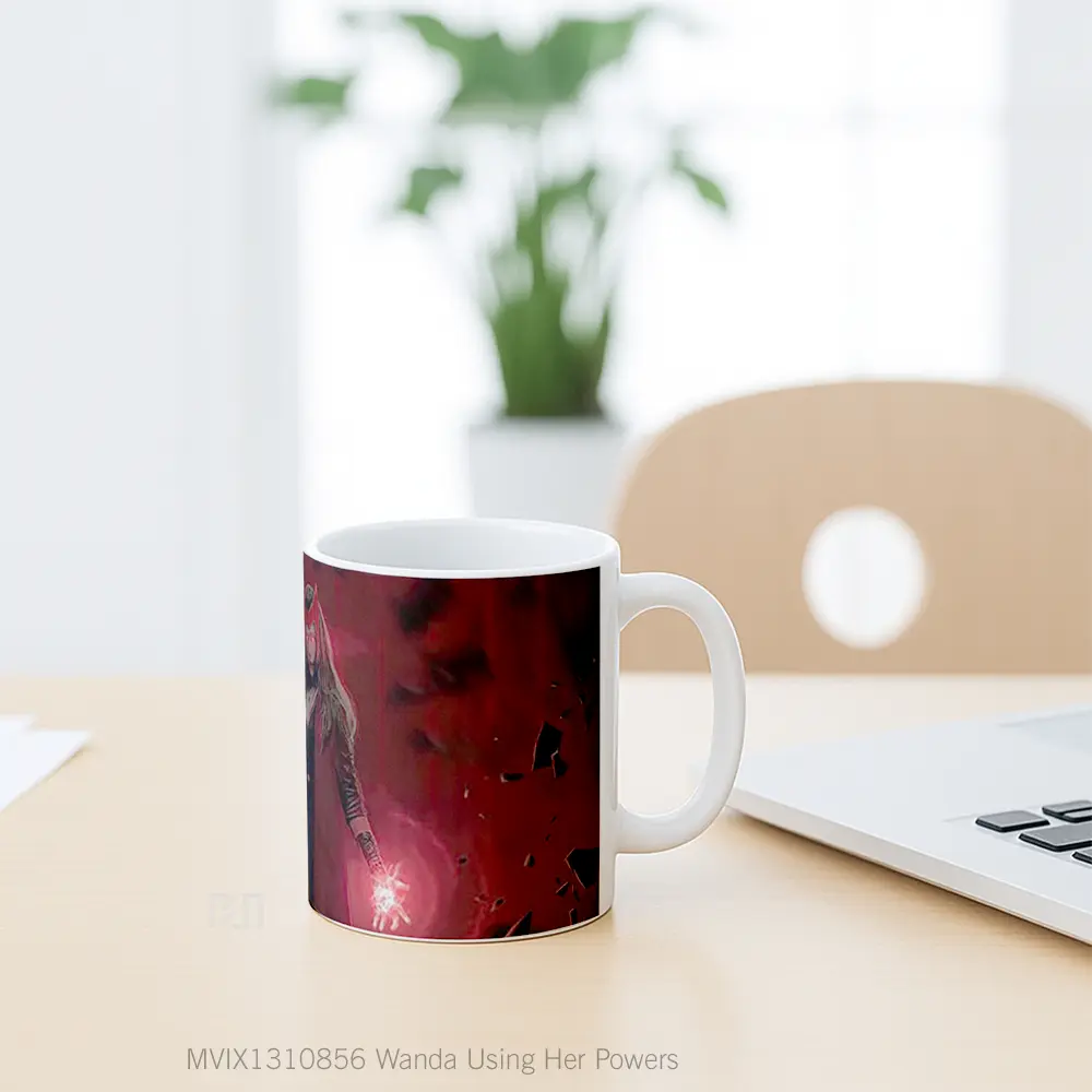 Mug Wanda Using Her Powers Gelas Keramik Unik - All-side / Desain
