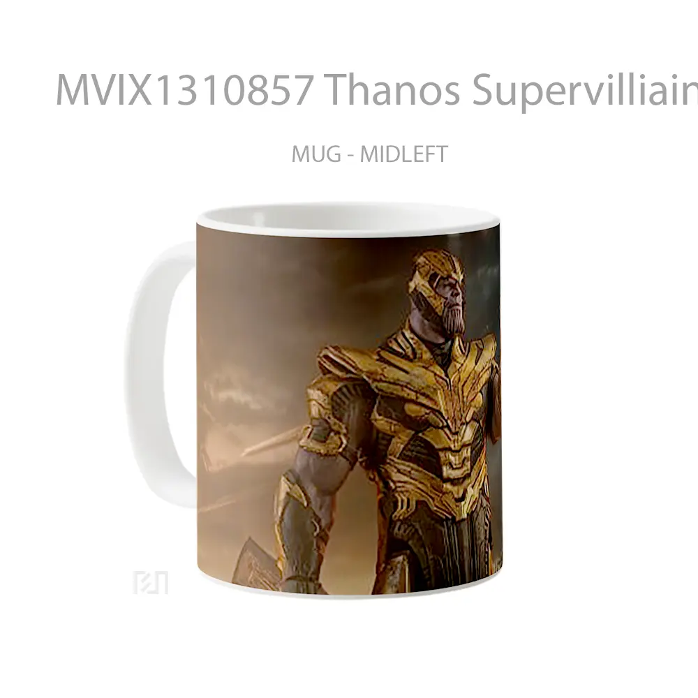 Mug Thanos Supervilliain Gelas Keramik Unik - All-side / Desain