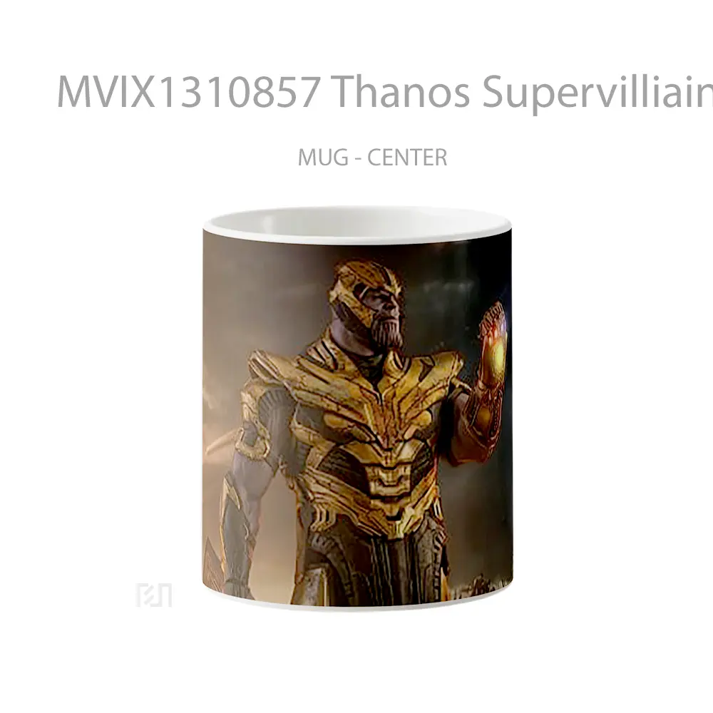 Mug Thanos Supervilliain Gelas Keramik Unik