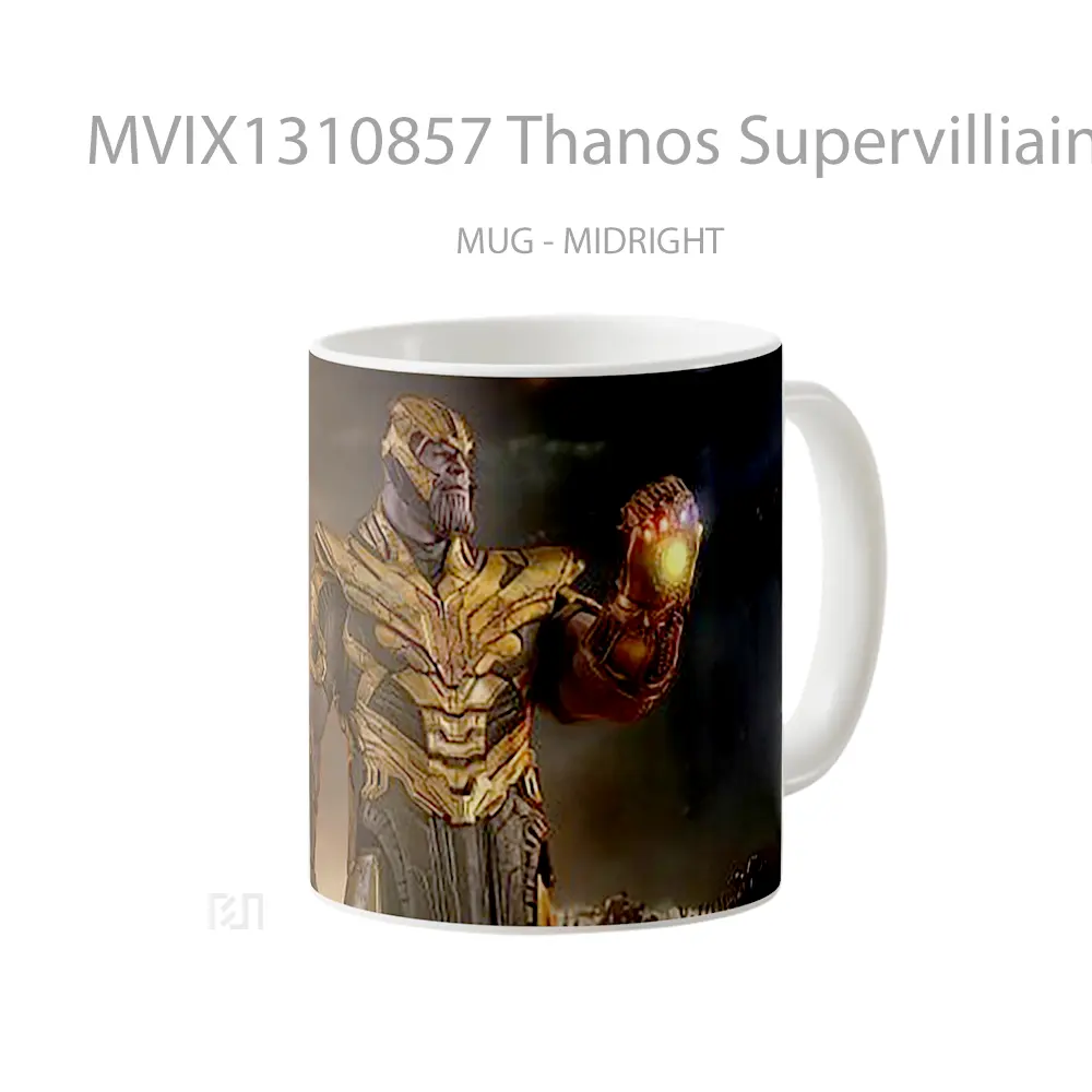 Mug Thanos Supervilliain Gelas Keramik Unik - All-side / Desain