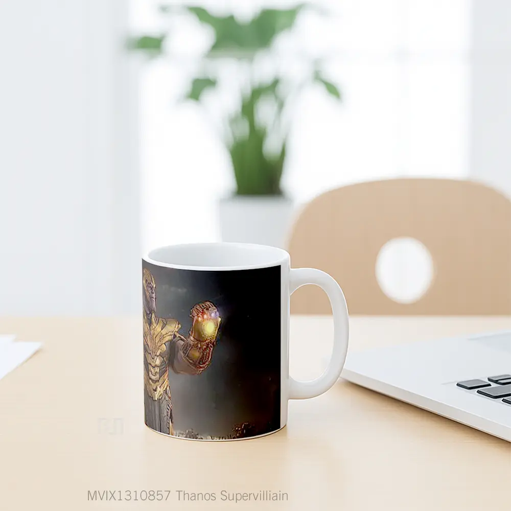 Mug Thanos Supervilliain Gelas Keramik Unik - All-side / Desain