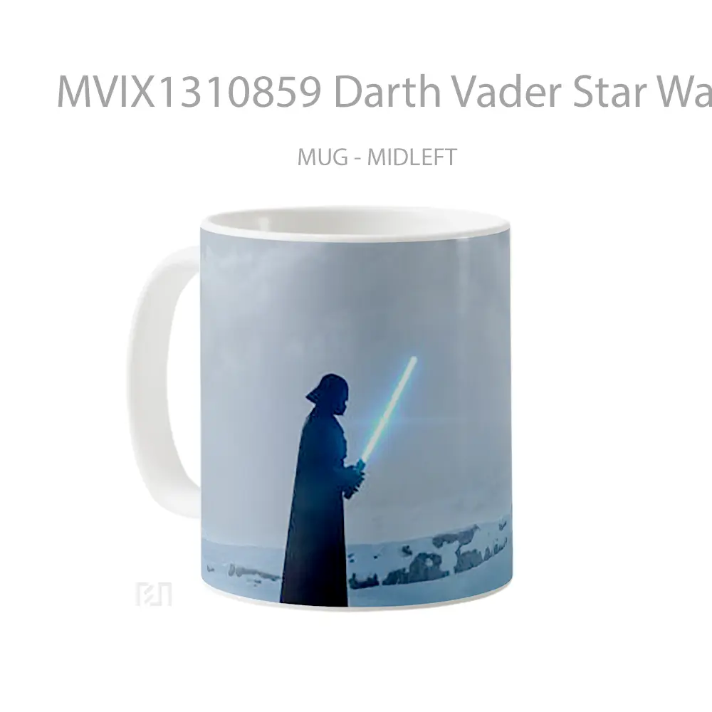 Mug Darth Vader Star Wars The Clone Wars Gelas Star Wars - All-side / Desain