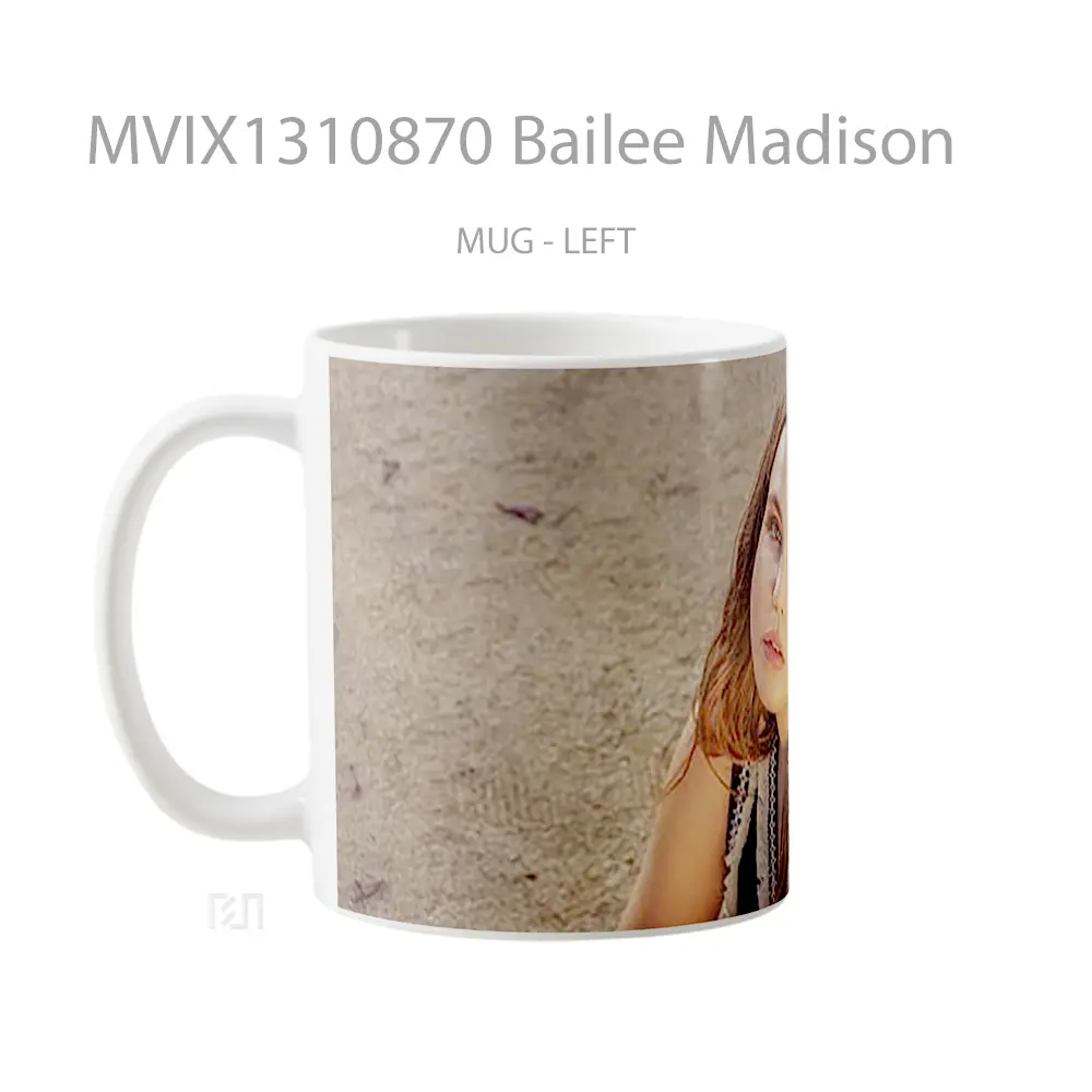 Mug Bailee Madison Gelas Keramik Unik - All-side / Desain