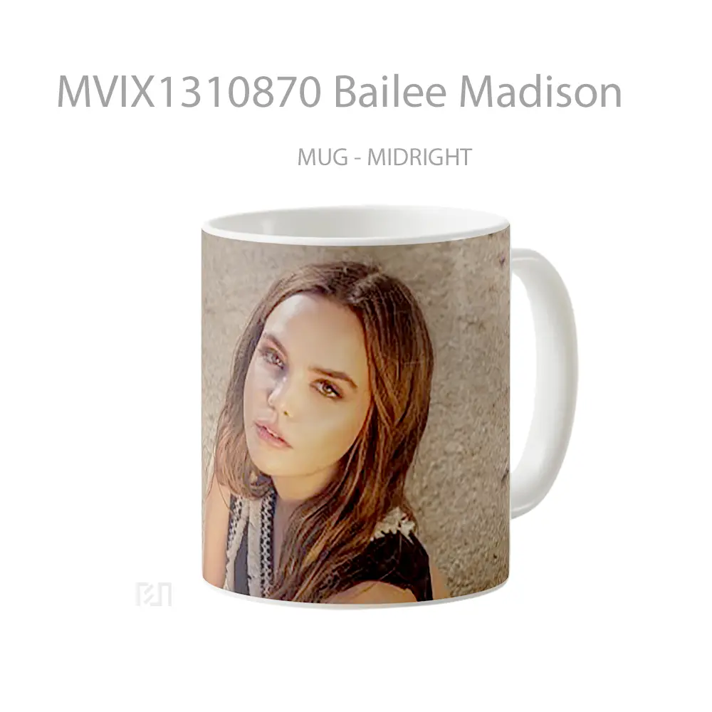 Mug Bailee Madison Gelas Keramik Unik - All-side / Desain