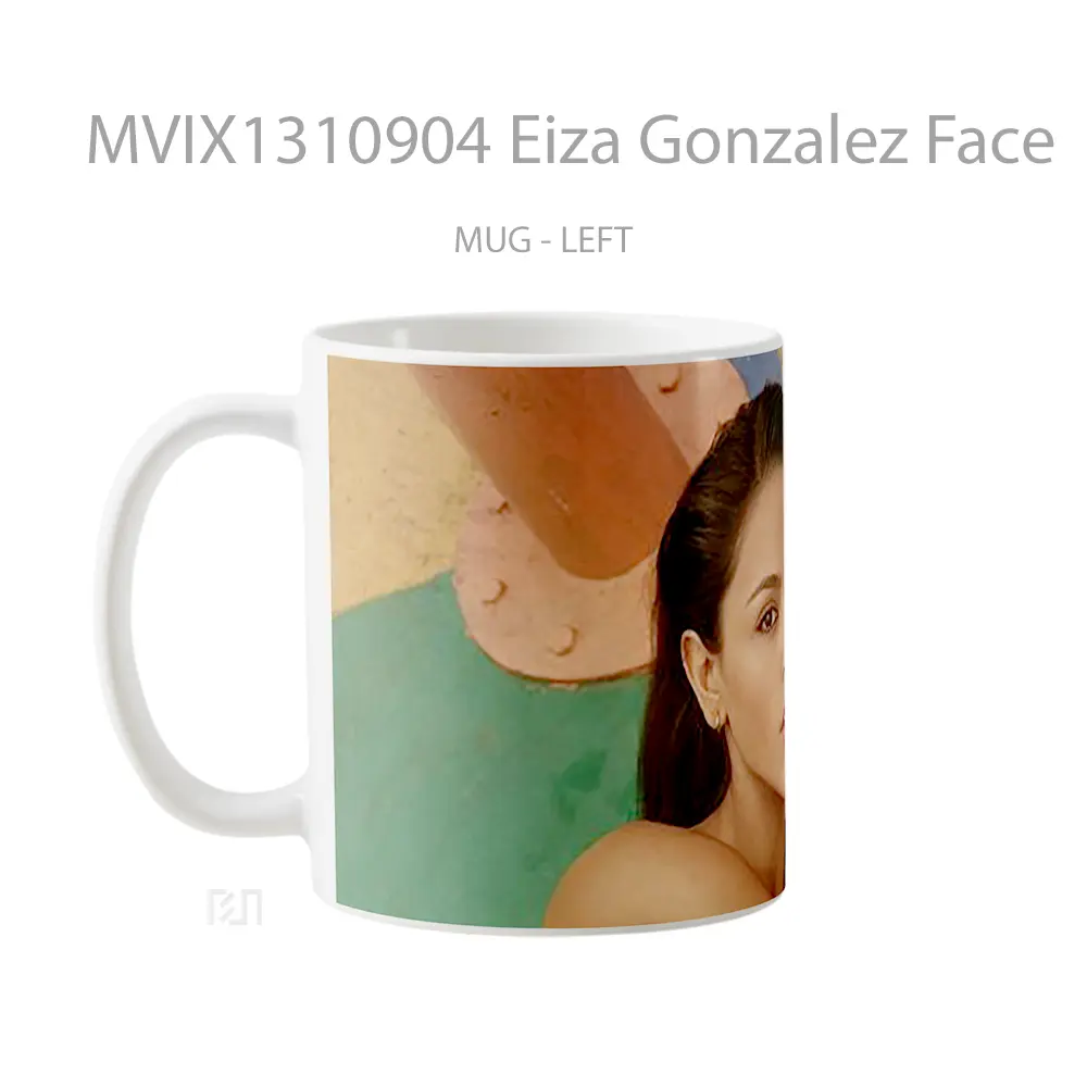 Mug Eiza Gonzalez Face Gelas Selebriti - All-side / Desain