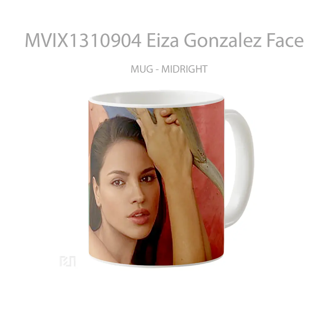 Mug Eiza Gonzalez Face Gelas Selebriti - All-side / Desain
