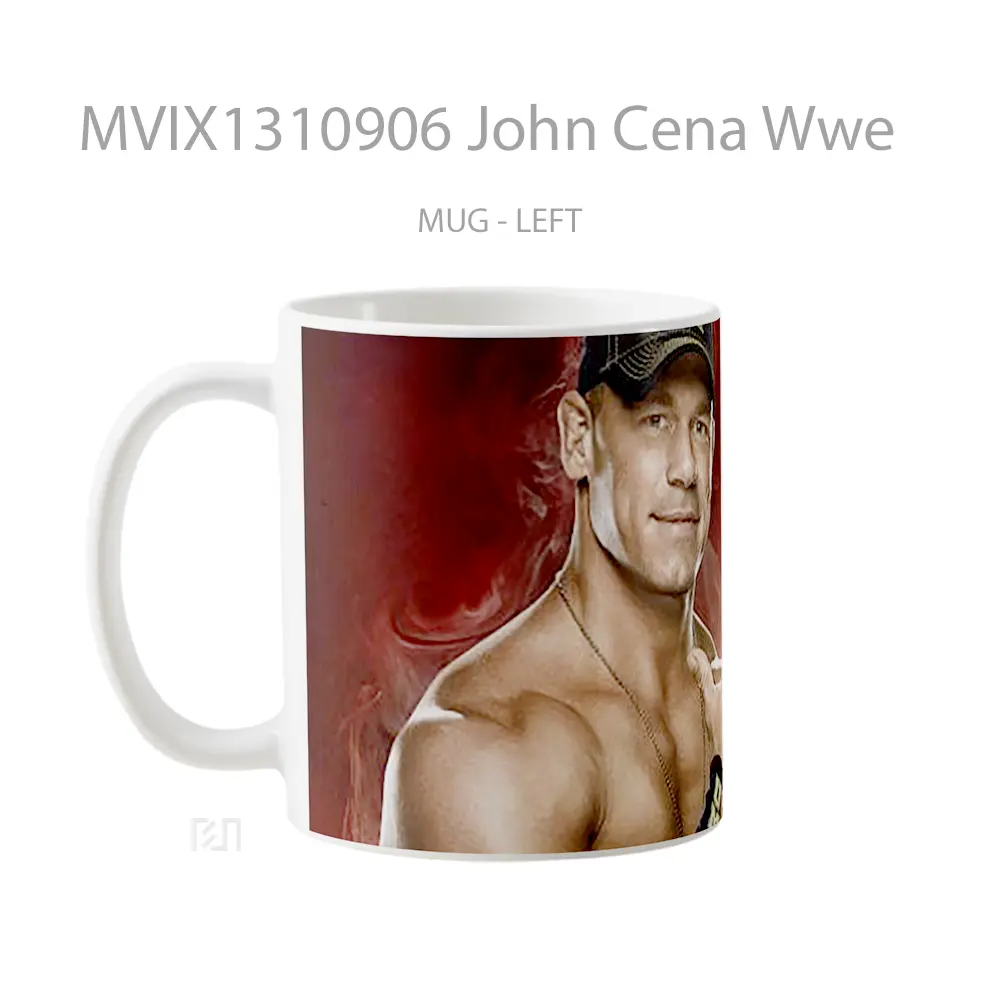 Mug John Cena Wwe Gelas Keramik Unik - All-side / Desain