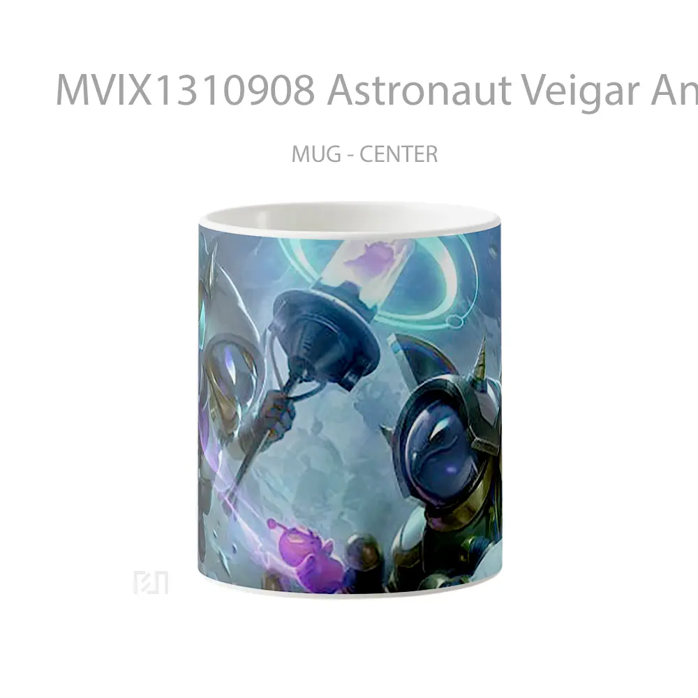 Mug Astronaut Veigar And Rammus League Of Legends Splash Art Cangkir Gamer