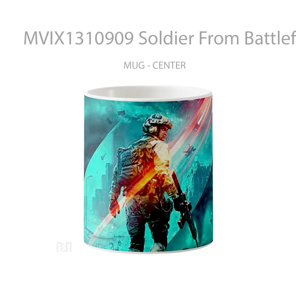 Mug Soldier From Battlefield 2042 Gelas Keramik Unik
