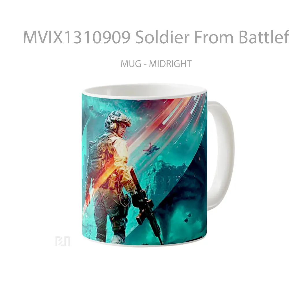 Mug Soldier From Battlefield 2042 Gelas Keramik Unik - All-side / Desain