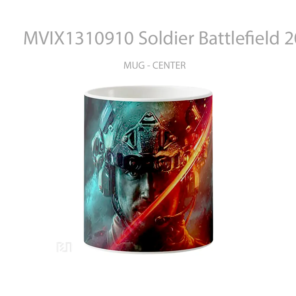 Mug Soldier Battlefield 2042 Gelas Keramik Unik
